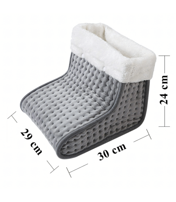 Elektrinis pėdų šildytuvas su nuotolinio valdymo pultu, minkštas, 9 šilumos lygiai