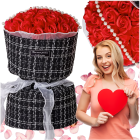 Muilo Rožės Raudonos LED Rinkinys Valentino Dienai Moters Diena Dovana Gimtadienis