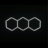LED Hexagon Panel Apšvietimas Garažas Namai