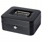 Metalinis seifas pinigams, monetoms ir dokumentams su užraktu