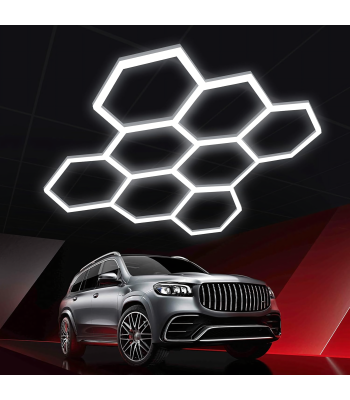 Lempa LED Hexagon Panel Apšvietimas Garažui Namams