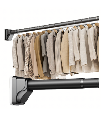 Teleskopinis Karnizas - Drabužių Pakaba ir Dušo Užuolaidų Strypas