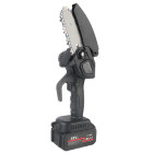 Mini akumuliatorinė grandininė pjūklas medienai ir šakoms