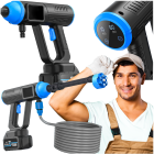 Belaidė akumuliatorinė aukšto slėgio plovykla LCD 21V 50 BAR 500W