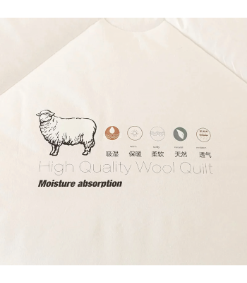 Vilnonė žieminė antklodė iš avies vilnos 200x220 cm