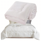 Vilnonė Antklodė Visus Metus Orui Palaidi Ciepia Žiema 160x200cm Balta