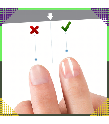 Mini Blokas Nagų Poliravimo Kubo 100/180 50 vnt.