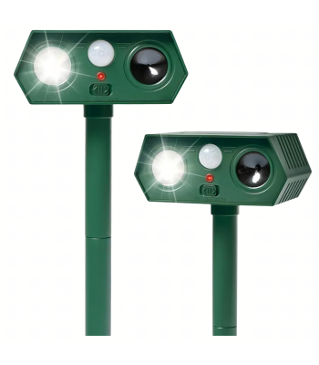 Ultragarsinis Saulės Energijos Gyvūnų Atbaidymo Prietaisas