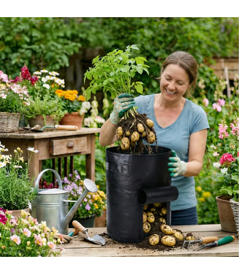 Wauko su langeliu sodinimui