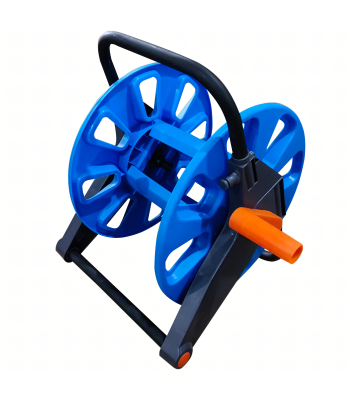 Vežimėlis su būgnu sodo žarnai, sukimo būgnas 50-60m, lengvas