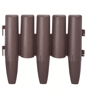 Sodo Palisada Rudos Spalvos 280 x 24 cm