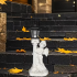 Angelo Figūra - Saulės Energija Varomas LED Žvakidė Dekoracija
