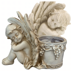 Statulėlė Vazonas Sodo Skulptūra Angeliukas