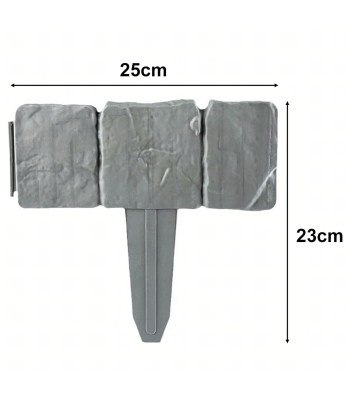 Pilkosios Skaldytos Akmens Sodo Bordiūrai