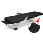 Sodo Paplūdimio Turistinis Sulankstomas Gultas su Stora Pagalve