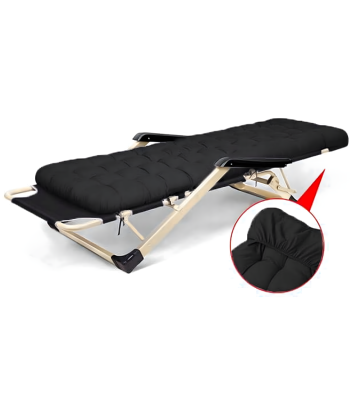 Sodo Paplūdimio Turistinis Sulankstomas Gultas su Stora Pagalve