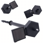 Sodo Saulės Šviestuvas LED Pelėda