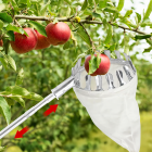 Teleskopinis vaisių rinktuvas su 4 antgaliais