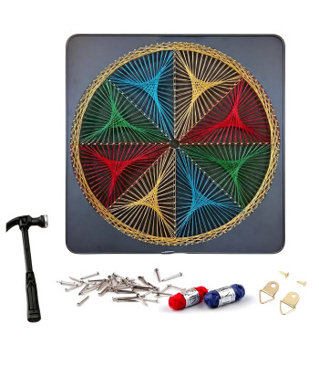 Kūrybinis rinkinys String Art 30 x 30 cm