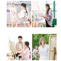 Tapyba pagal skaičius su rėmeliu 30 x 40 cm – aukštos kokybės tapymo komplektas