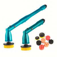 Elektrinė grindų, langų ir sienų valymo šepetėlis su įkraunamu akumuliatoriumi