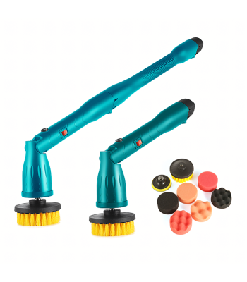 Elektrinė grindų, langų ir sienų valymo šepetėlis su įkraunamu akumuliatoriumi