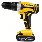 Aukštos kokybės akumuliatorinis gręžtuvas su dviem baterijomis