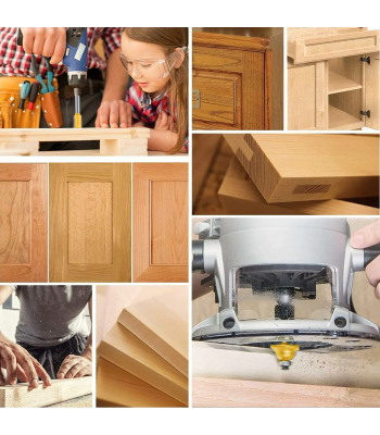 Greitaeigių Stalių Frezų Rinkinys