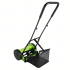 Rankinė būgninė mechaninė vejapjovė su surinkimo krepšiu 16" 40 cm