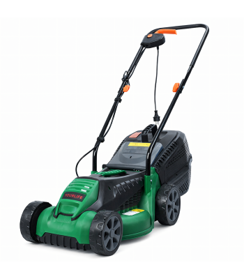 Elektrinė vejapjovė lengva ir galinga 1600W 32cm su 30L konteineriu