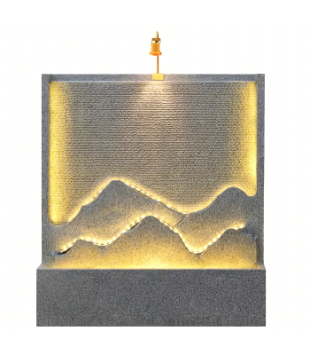 dekoratyvinė vandens sienelė fontanas 139 x 125 x 45 cm