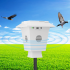 ultragarsinis saulės energija įkraunamas gyvūnų ir paukščių baidiklis, atsparus vandeniui, iki 1600 m²