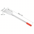 Metalinis sodo grėbliukas su 4 dantimis, 56 cm