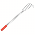 Metalinis sodo grėbliukas su 4 dantimis, 56 cm