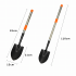 teleskopinis sodo kastuvas 80–110 cm