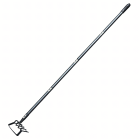 Sodo motyka su metaliniu kotu ir 4 sekcijų grėbliu su nageliais, 160 cm