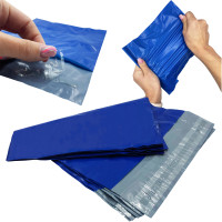 mėlyni kurjeriniai vokai a3 310 x 420 mm, 50 vnt.