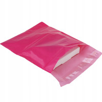 kurjeriniai maišeliai tamsiai rožiniai fuksijos spalvos 500 x 600 mm, 50 vnt.