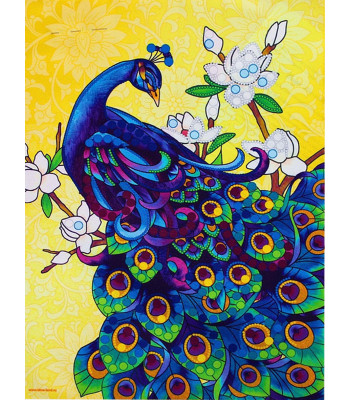 deimantinės mozaikos rinkinys 5d „fazanas“ 15 x 20 cm