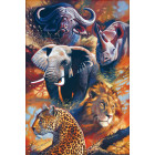 deimantinės mozaikos rinkinys 5d gyvūnai 50 x 65 cm