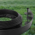 165 vnt. sodo vejos bortų rinkinys 40 mm x 50 mm x 20 m su 60 kuoliukų, juodas