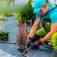 Agroplėvelė nuo piktžolių, juoda, su UV apsauga, 90 g/m², 1,6 x 50 m