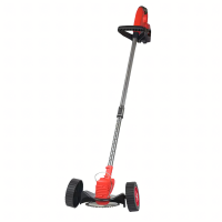 akumuliatorinė sodo žoliapjovė-trimeris su ratukais, xxl rinkinys