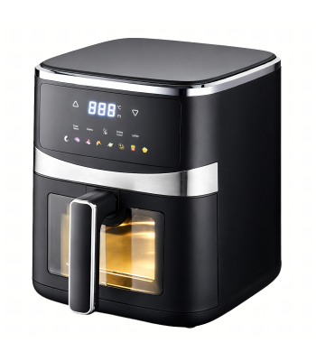 56 vnt. karšto oro gruzdintuvės „air fryer“ 5 l, 1500 w, 8 programos