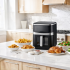 56 vnt. karšto oro gruzdintuvės „air fryer“ 5 l, 1500 w, 8 programos