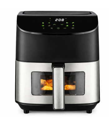 30 vnt. karšto oro gruzdintuvės „Air Fryer“ 6 l, 1500 w, 8 programos