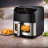 30 vnt. karšto oro gruzdintuvės „Air Fryer“ 6 l, 1500 w, 8 programos