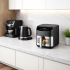 30 vnt. karšto oro gruzdintuvės „Air Fryer“ 6 l, 1500 w, 8 programos