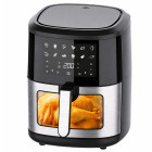 Karšto oro gruzdintuvė be riebalų, 12 programų, galinga, 1500W, 6L
