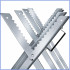 Sulankstomas metalinis stovas medienai pjauti 83 x 83 x 78 cm